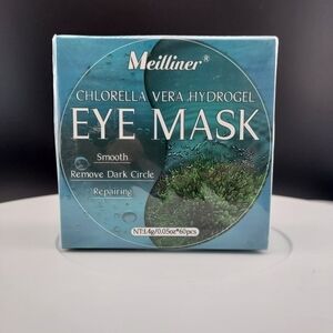 Meilliner Chlorela Vera Hydrogel Eye Mask - 60 Ct-  For Dark Circles Puffy Eyes